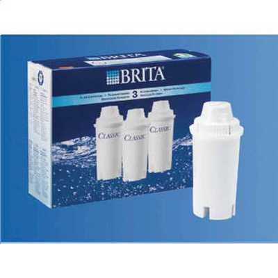 Classic Water Filter Cartridge Pack of 3