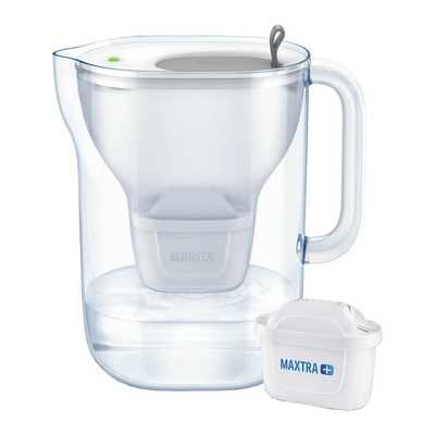 3.6L Style XL Water Filter Jug in Grey Including 1 Maxtra+