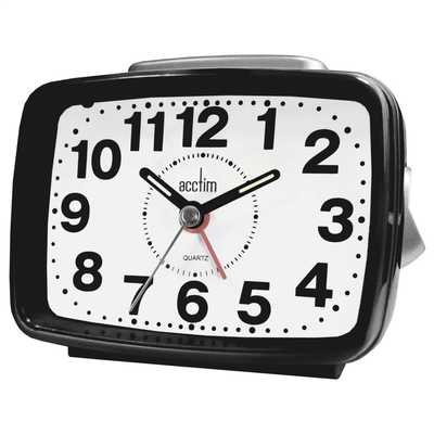 Titan 2 Alarm Clock Black