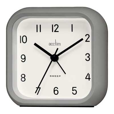 Carter Non-Tick Backlit Alarm Clock