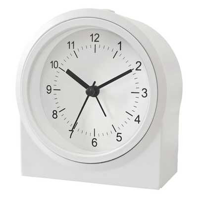 Archer Non-Tick Backlit Alarm Clock