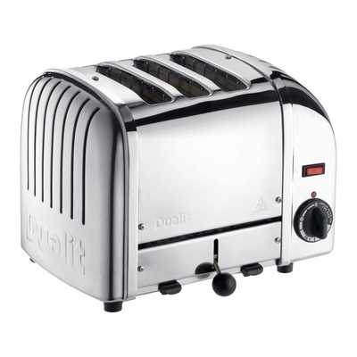 Classic 3 Slice Toaster Polished Stainless Steel