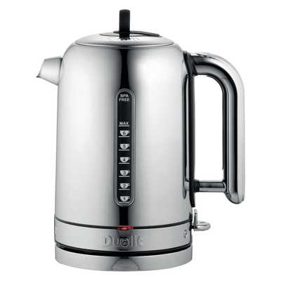 Classic 1.7L 2.3KW Polished Stainless Steel Kettle