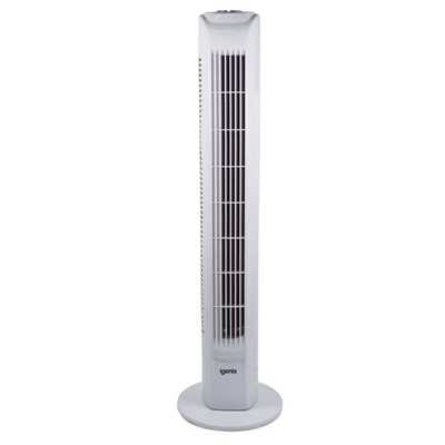 29 Inch Digital Tower Fan with 7.5H Timer, Remote Control White