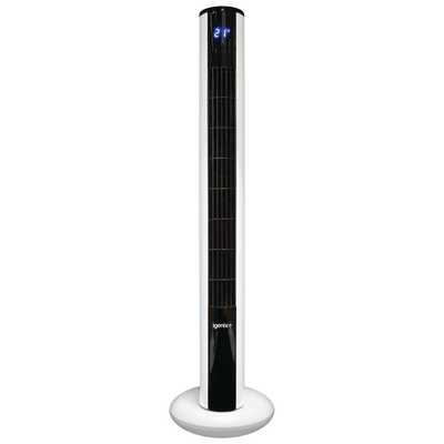 Smart Digital Tower Fan with Voice Control White