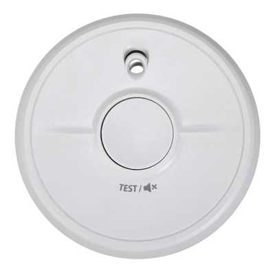 1 Year Optical Smoke Alarm with Test Feature