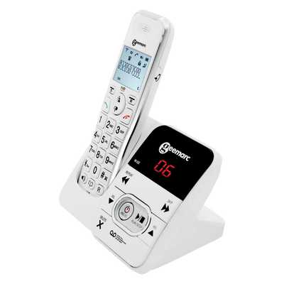 Big Button Single DECT Telephone with Answerphone & Hearing Aid Compatible
