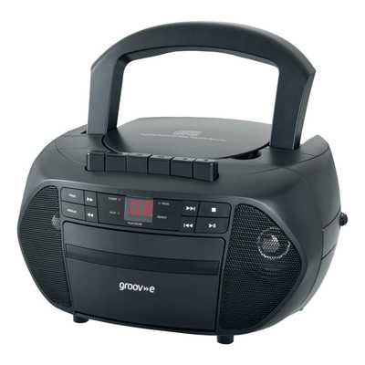 Traditional Boombox CD & Cassette Player Radio