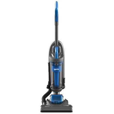 400W Bagless Upright Vacuum Cleaner Grey/Blue