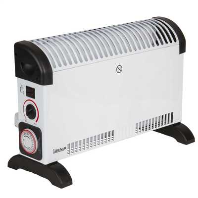 2kW Convector Heater with 24H Timer White