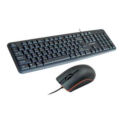 Full Size Wired Keyboard and Mouse