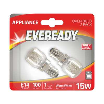 15W SES 300° Oven Lamp Clear