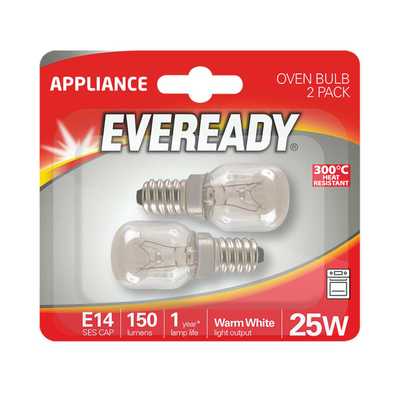 25W SES 300° Oven Lamp Clear