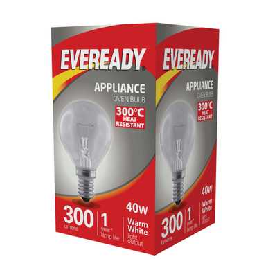 40W SES 300° Oven Lamp Clear