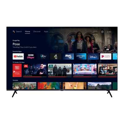 65" 4K UHD BORDERLESS SMART TV WITH FREEVIEW PLAY