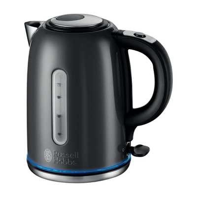 Quiet Boil 1.7l Kettle Brushed Stainless Steel Grey