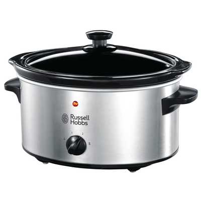 3.5 Litre Slow Cooker Stainless Steel