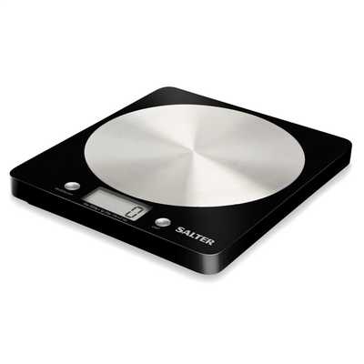 Electronic Kitchen Scale Black/Silver