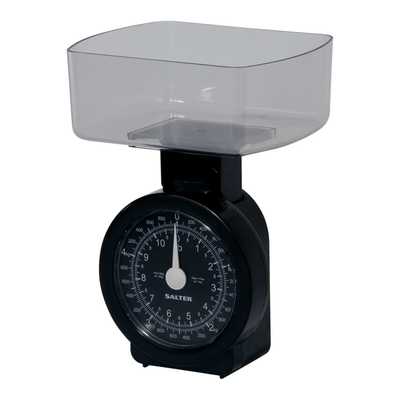 Mechanical Kitchen Scale in Black