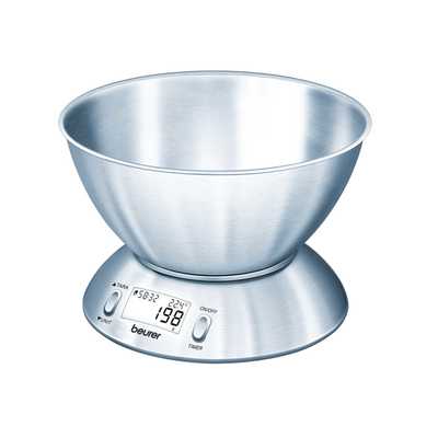 5Kg Kitchen Scales with Stainless Steel Bowl