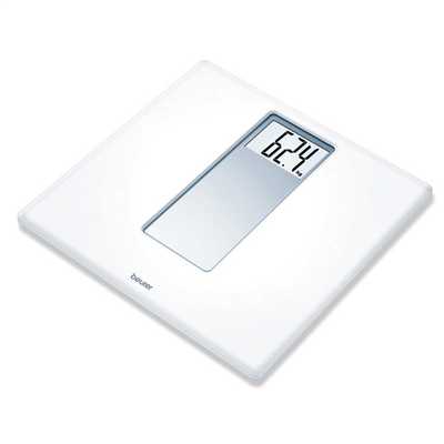 Bathroom Scales White and Silver