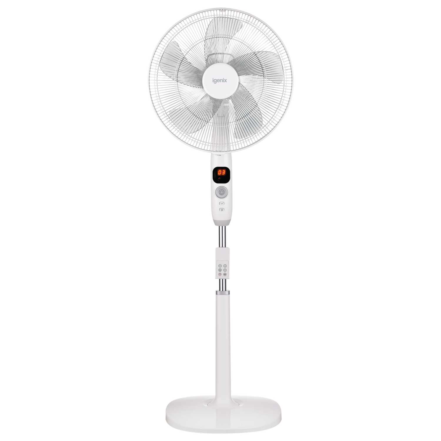 Digital Pedestal Fan with Timer
